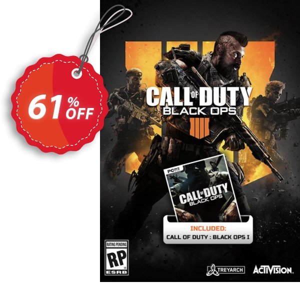 Call of Duty Black Ops 4 Inc Black Ops 1 PC Coupon, discount Call of Duty Black Ops 4 Inc Black Ops 1 PC Deal. Promotion: Call of Duty Black Ops 4 Inc Black Ops 1 PC Exclusive Easter Sale offer 