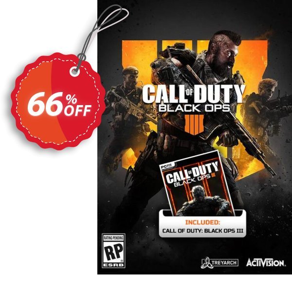Call of Duty Black Ops 4 Inc Black Ops 3 PC Coupon, discount Call of Duty Black Ops 4 Inc Black Ops 3 PC Deal. Promotion: Call of Duty Black Ops 4 Inc Black Ops 3 PC Exclusive Easter Sale offer 