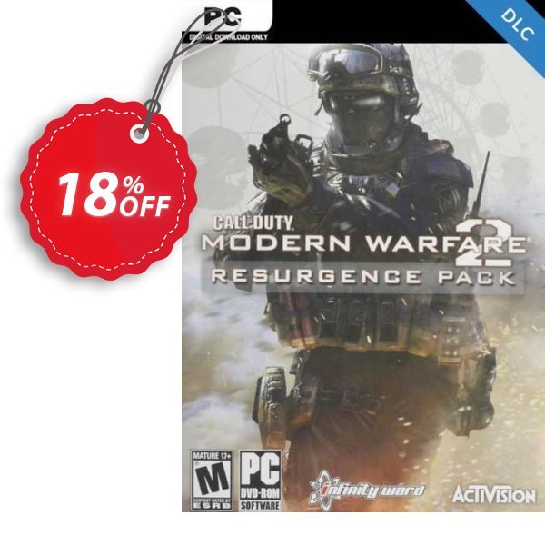 Call of Duty Modern Warfare 2 Resurgence Pack PC Coupon, discount Call of Duty Modern Warfare 2 Resurgence Pack PC Deal. Promotion: Call of Duty Modern Warfare 2 Resurgence Pack PC Exclusive Easter Sale offer 