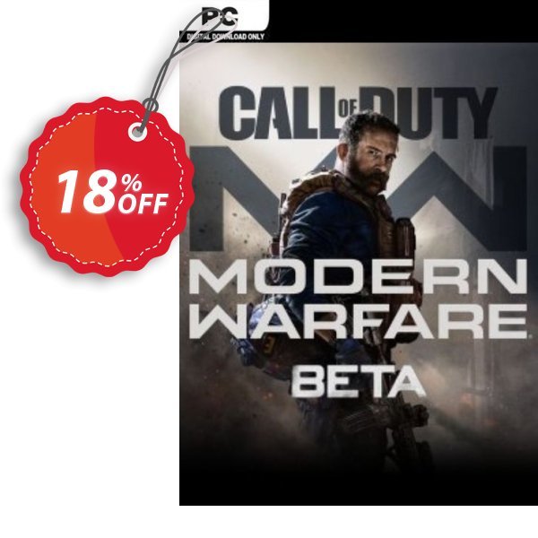 Call of Duty Modern Warfare Beta PC Coupon, discount Call of Duty Modern Warfare Beta PC Deal. Promotion: Call of Duty Modern Warfare Beta PC Exclusive Easter Sale offer 