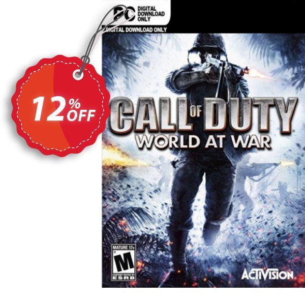 Call of Duty, COD World at War PC Coupon, discount Call of Duty (COD) World at War PC Deal. Promotion: Call of Duty (COD) World at War PC Exclusive Easter Sale offer 