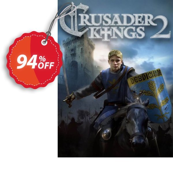 Crusader Kings II 2 - PC Coupon, discount Crusader Kings II 2 - PC Deal. Promotion: Crusader Kings II 2 - PC Exclusive Easter Sale offer