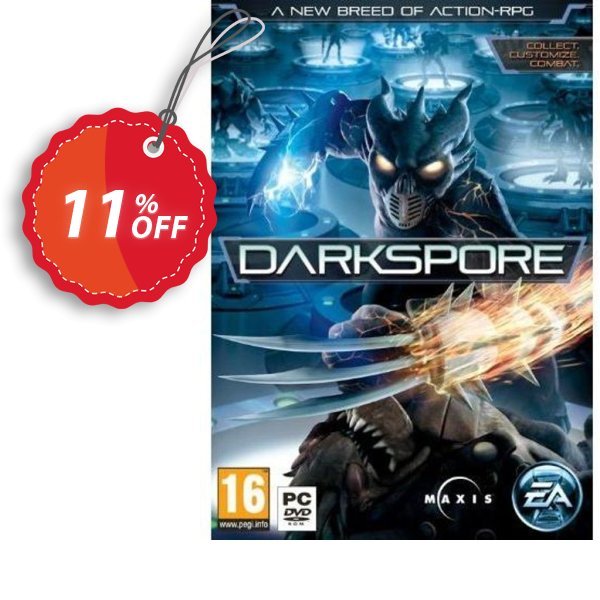 Darkspore, PC  Coupon, discount Darkspore (PC) Deal. Promotion: Darkspore (PC) Exclusive Easter Sale offer 