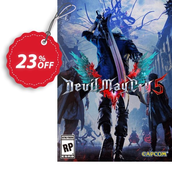 Devil May Cry 5 PC + DLC Coupon, discount Devil May Cry 5 PC + DLC Deal. Promotion: Devil May Cry 5 PC + DLC Exclusive Easter Sale offer 
