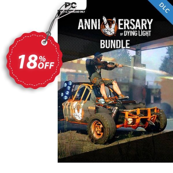 Dying Light - 5th Anniversary Bundle DLC Coupon, discount Dying Light - 5th Anniversary Bundle DLC Deal. Promotion: Dying Light - 5th Anniversary Bundle DLC Exclusive Easter Sale offer 