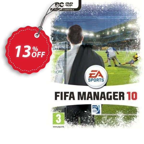 FIFA Manager 10, PC  Coupon, discount FIFA Manager 10 (PC) Deal. Promotion: FIFA Manager 10 (PC) Exclusive Easter Sale offer 