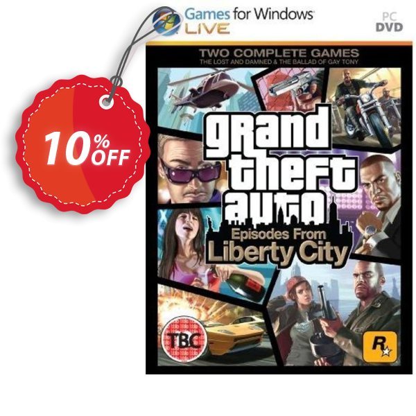 Grand Theft Auto: Episodes from Liberty City, PC  Coupon, discount Grand Theft Auto: Episodes from Liberty City (PC) Deal. Promotion: Grand Theft Auto: Episodes from Liberty City (PC) Exclusive Easter Sale offer 