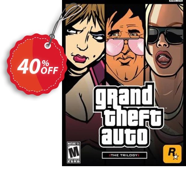 Grand Theft Auto: The Trilogy PC Coupon, discount Grand Theft Auto: The Trilogy PC Deal. Promotion: Grand Theft Auto: The Trilogy PC Exclusive Easter Sale offer