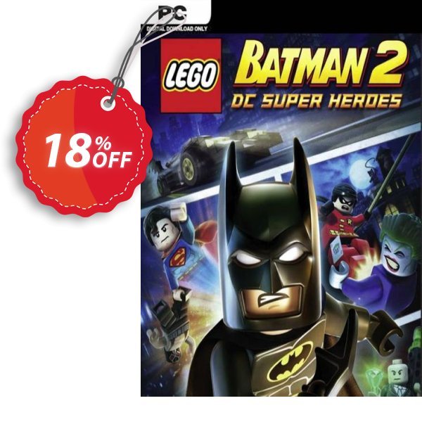 Lego Batman 2: DC Super Heroes, PC  Coupon, discount Lego Batman 2: DC Super Heroes (PC) Deal. Promotion: Lego Batman 2: DC Super Heroes (PC) Exclusive Easter Sale offer 