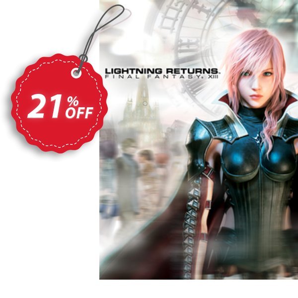 Lightning Returns: Final Fantasy XIII 13, PC  Coupon, discount Lightning Returns: Final Fantasy XIII 13 (PC) Deal. Promotion: Lightning Returns: Final Fantasy XIII 13 (PC) Exclusive Easter Sale offer 