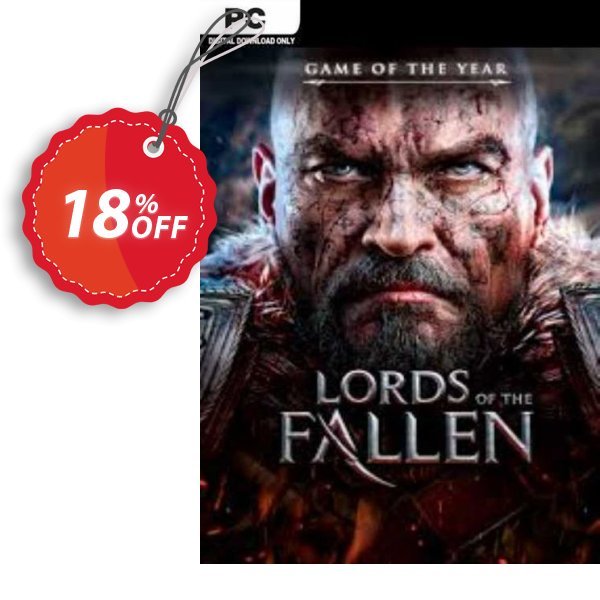 Lords of the Fallen Game of the Year Edition PC Coupon, discount Lords of the Fallen Game of the Year Edition PC Deal. Promotion: Lords of the Fallen Game of the Year Edition PC Exclusive Easter Sale offer 