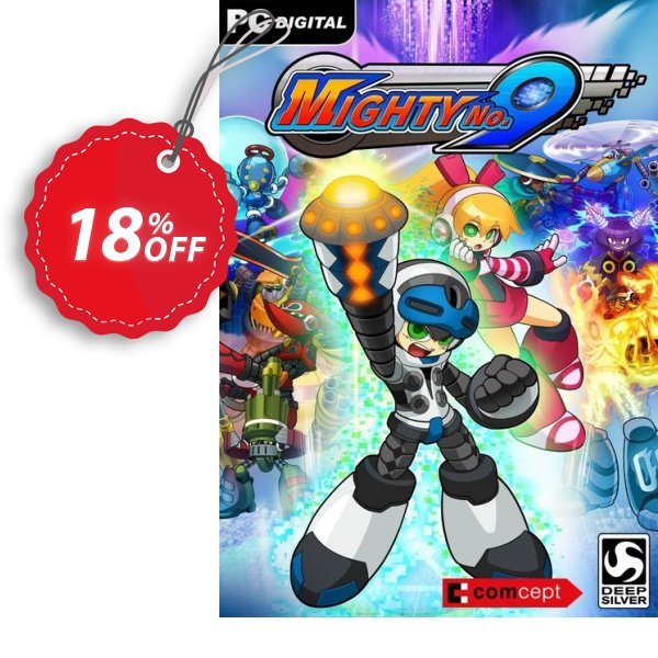 Mighty No. 9 PC Coupon, discount Mighty No. 9 PC Deal. Promotion: Mighty No. 9 PC Exclusive Easter Sale offer 