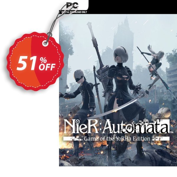 Nier automata Game of the YoRHa Edition PC Coupon, discount Nier automata Game of the YoRHa Edition PC Deal. Promotion: Nier automata Game of the YoRHa Edition PC Exclusive Easter Sale offer 