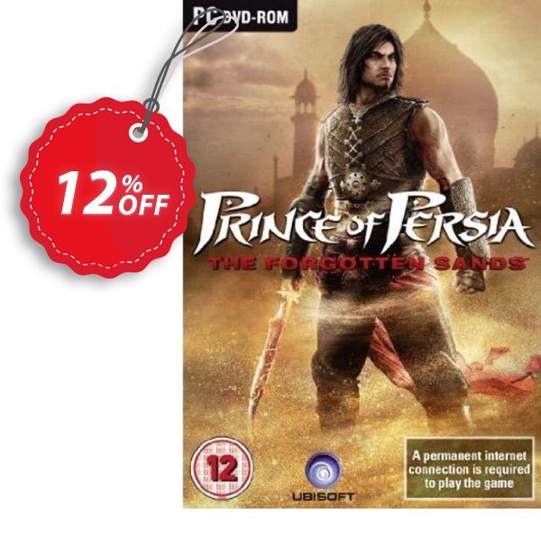 Prince of Persia: The Forgotten Sands, PC  Coupon, discount Prince of Persia: The Forgotten Sands (PC) Deal. Promotion: Prince of Persia: The Forgotten Sands (PC) Exclusive Easter Sale offer 