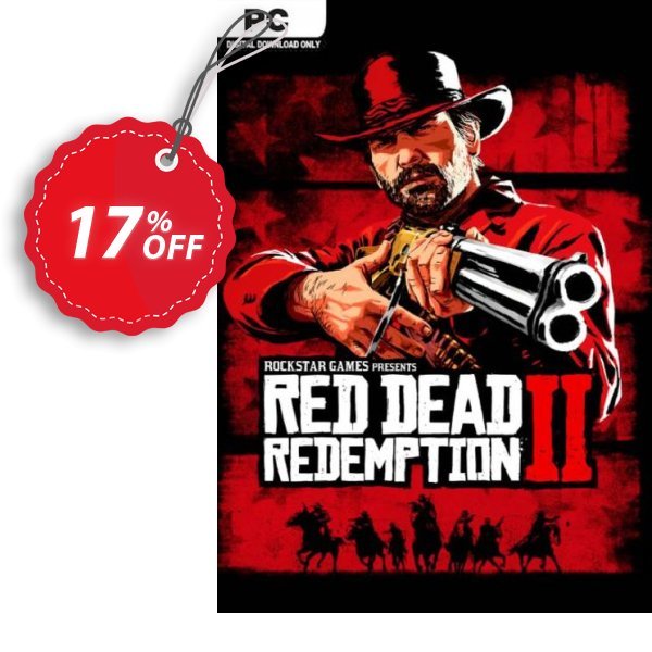 Red Dead Redemption 2 PC + DLC Coupon, discount Red Dead Redemption 2 PC + DLC Deal. Promotion: Red Dead Redemption 2 PC + DLC Exclusive Easter Sale offer 