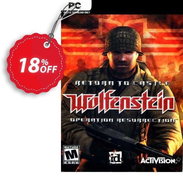 Return to Castle Wolfenstein PC Coupon, discount Return to Castle Wolfenstein PC Deal. Promotion: Return to Castle Wolfenstein PC Exclusive Easter Sale offer 