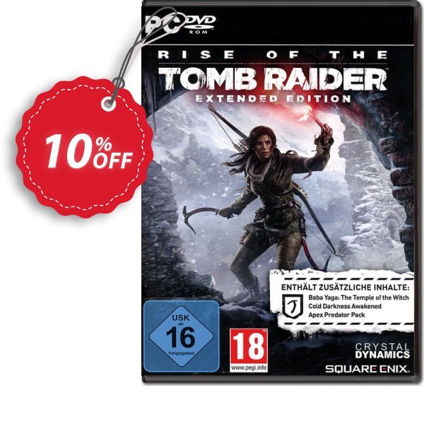 Rise of the Tomb Raider Extended Edition PC Coupon, discount Rise of the Tomb Raider Extended Edition PC Deal. Promotion: Rise of the Tomb Raider Extended Edition PC Exclusive Easter Sale offer 