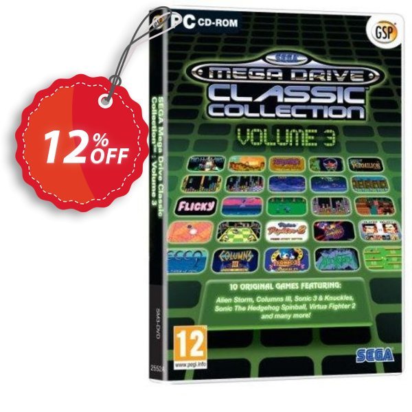 SEGA MegaDrive Collection 3, PC  Coupon, discount SEGA MegaDrive Collection 3 (PC) Deal. Promotion: SEGA MegaDrive Collection 3 (PC) Exclusive Easter Sale offer 