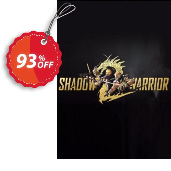 Shadow Warrior 2 PC Coupon, discount Shadow Warrior 2 PC Deal. Promotion: Shadow Warrior 2 PC Exclusive Easter Sale offer 