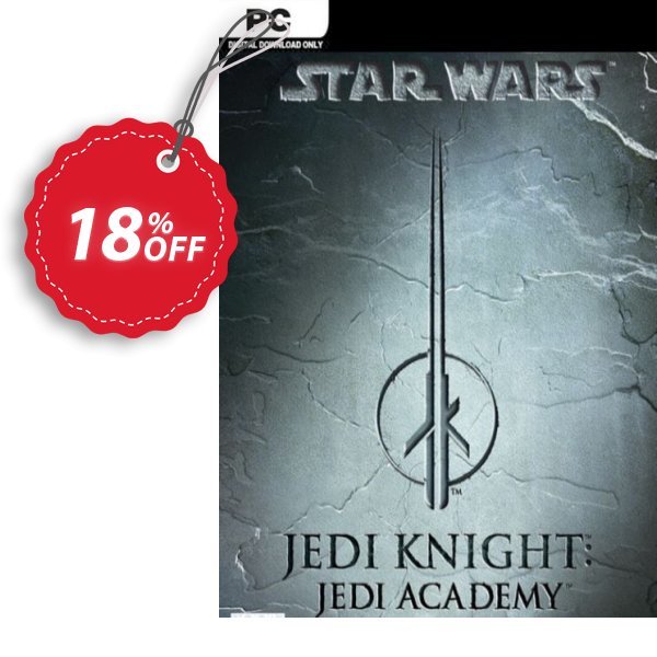 STAR WARS Jedi Knight Jedi Academy PC Coupon, discount STAR WARS Jedi Knight Jedi Academy PC Deal. Promotion: STAR WARS Jedi Knight Jedi Academy PC Exclusive Easter Sale offer 