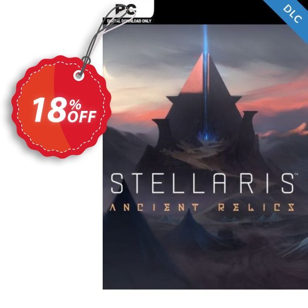 Stellaris PC Ancient Relics Story Pack DLC Coupon, discount Stellaris PC Ancient Relics Story Pack DLC Deal. Promotion: Stellaris PC Ancient Relics Story Pack DLC Exclusive Easter Sale offer 