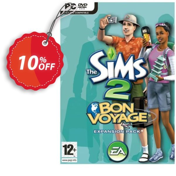 The Sims 2: Bon Voyage Expansion Pack PC Coupon, discount The Sims 2: Bon Voyage Expansion Pack PC Deal. Promotion: The Sims 2: Bon Voyage Expansion Pack PC Exclusive Easter Sale offer 