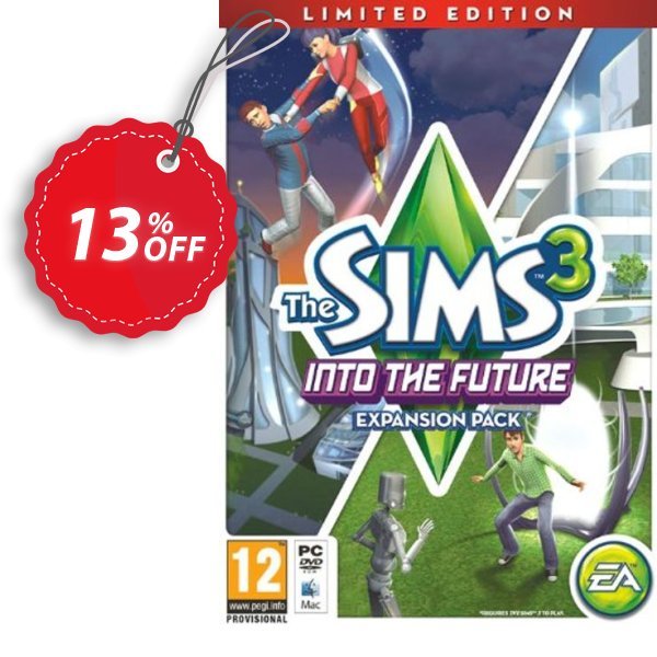 The Sims 3: Into the Future - Limited Edition PC Coupon, discount The Sims 3: Into the Future - Limited Edition PC Deal. Promotion: The Sims 3: Into the Future - Limited Edition PC Exclusive Easter Sale offer 