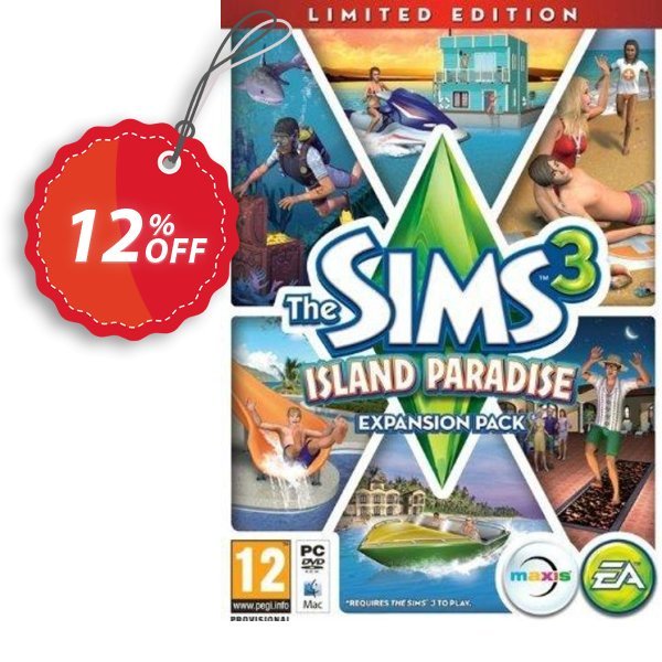 The Sims 3 Island Paradise - Limited Edition, PC  Coupon, discount The Sims 3 Island Paradise - Limited Edition (PC) Deal. Promotion: The Sims 3 Island Paradise - Limited Edition (PC) Exclusive Easter Sale offer 