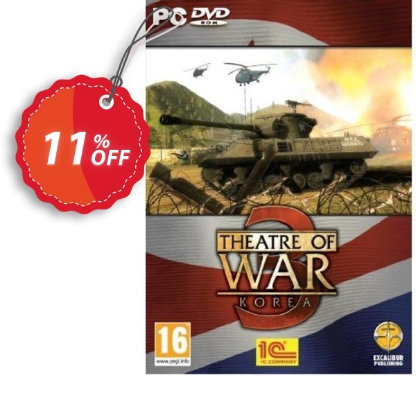 Theatre of War 3: Korea, PC  Coupon, discount Theatre of War 3: Korea (PC) Deal. Promotion: Theatre of War 3: Korea (PC) Exclusive Easter Sale offer 