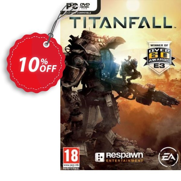 Titanfall PC Coupon, discount Titanfall PC Deal. Promotion: Titanfall PC Exclusive Easter Sale offer 