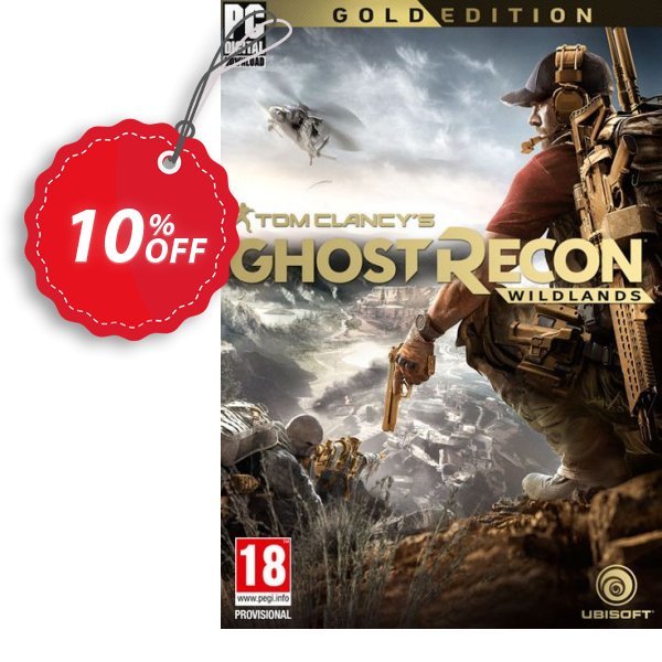 Tom Clancy’s Ghost Recon Wildlands Gold Edition PC Coupon, discount Tom Clancy’s Ghost Recon Wildlands Gold Edition PC Deal. Promotion: Tom Clancy’s Ghost Recon Wildlands Gold Edition PC Exclusive Easter Sale offer 