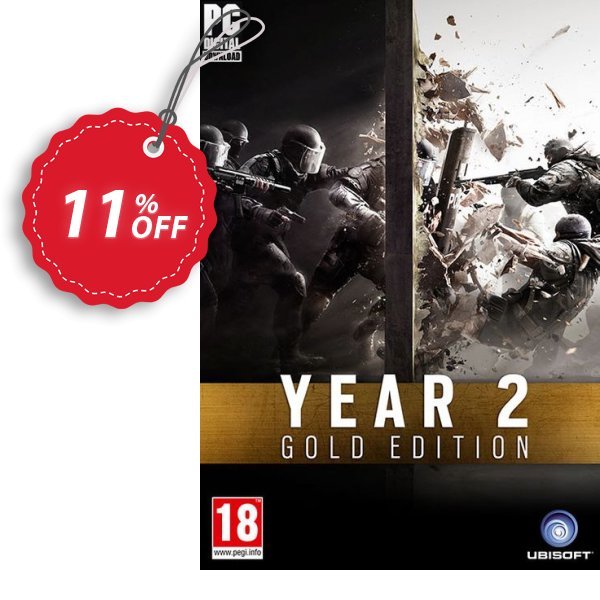 Tom Clancy's Rainbow Six Siege: Year 2 Gold Edition PC Coupon, discount Tom Clancy's Rainbow Six Siege: Year 2 Gold Edition PC Deal. Promotion: Tom Clancy's Rainbow Six Siege: Year 2 Gold Edition PC Exclusive Easter Sale offer 