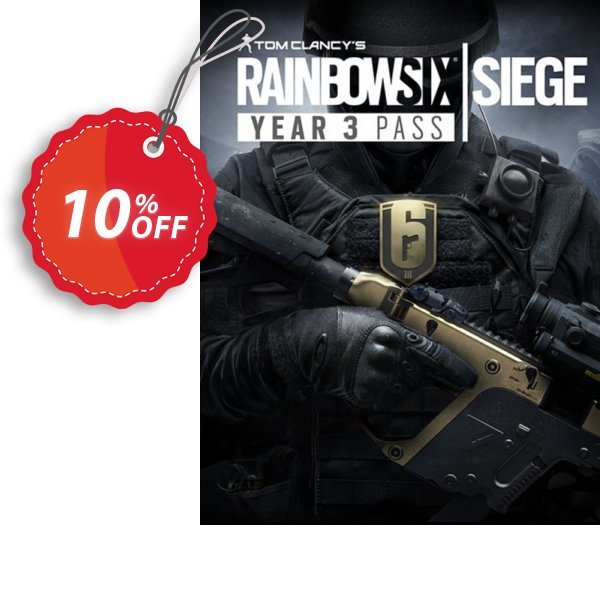 Tom Clancys Rainbow Six Siege Year 3 Pass PC Coupon, discount Tom Clancys Rainbow Six Siege Year 3 Pass PC Deal. Promotion: Tom Clancys Rainbow Six Siege Year 3 Pass PC Exclusive Easter Sale offer 