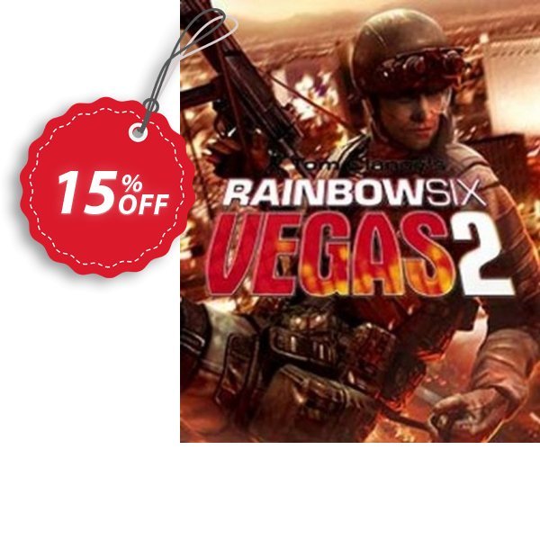 Tom Clancys Rainbow Six Vegas 2, PC  Coupon, discount Tom Clancys Rainbow Six Vegas 2 (PC) Deal. Promotion: Tom Clancys Rainbow Six Vegas 2 (PC) Exclusive Easter Sale offer 