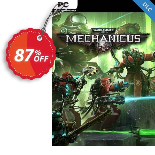 Warhammer 40,000 Mechanicus - Heretek DLC PC Coupon, discount Warhammer 40,000 Mechanicus - Heretek DLC PC Deal. Promotion: Warhammer 40,000 Mechanicus - Heretek DLC PC Exclusive Easter Sale offer 