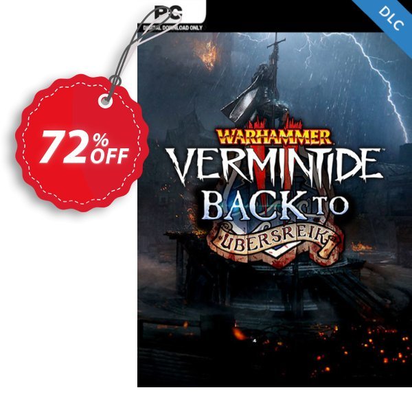 Warhammer Vermintide 2 PC - Back to Ubersreik DLC Coupon, discount Warhammer Vermintide 2 PC - Back to Ubersreik DLC Deal. Promotion: Warhammer Vermintide 2 PC - Back to Ubersreik DLC Exclusive Easter Sale offer 