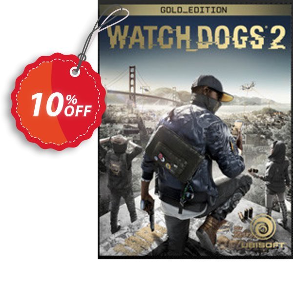 Watch Dogs 2 Gold Edition PC, US  Coupon, discount Watch Dogs 2 Gold Edition PC (US) Deal. Promotion: Watch Dogs 2 Gold Edition PC (US) Exclusive Easter Sale offer 
