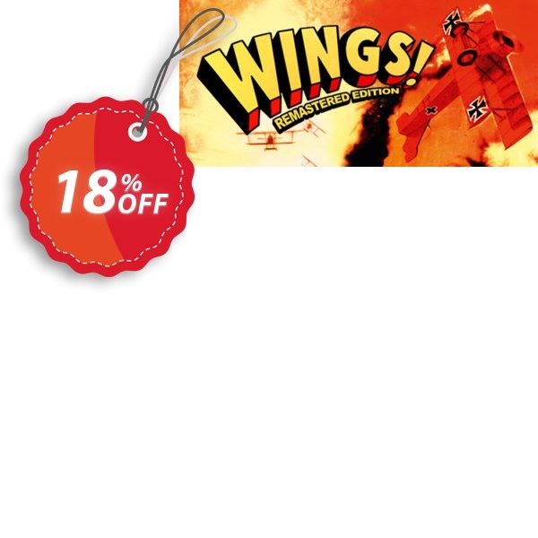 Wings! Remastered Edition PC Coupon, discount Wings! Remastered Edition PC Deal. Promotion: Wings! Remastered Edition PC Exclusive Easter Sale offer 