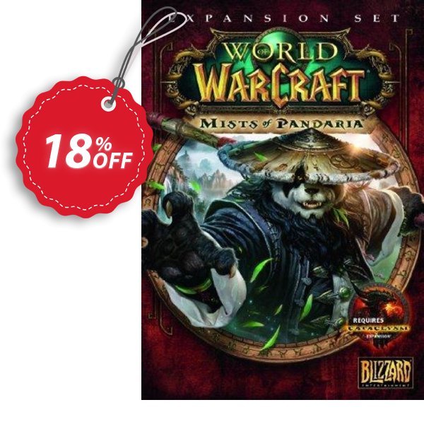 World of Warcraft, WoW : Mists of Pandaria PC Coupon, discount World of Warcraft (WoW): Mists of Pandaria PC Deal. Promotion: World of Warcraft (WoW): Mists of Pandaria PC Exclusive Easter Sale offer 