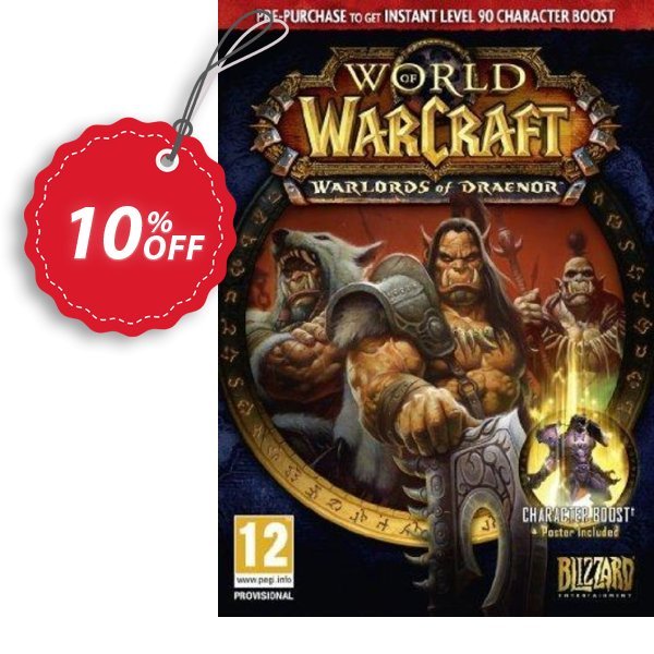 World of Warcraft, WoW : Warlords of Draenor Pack PC/MAC Coupon, discount World of Warcraft (WoW): Warlords of Draenor Pack PC/Mac Deal. Promotion: World of Warcraft (WoW): Warlords of Draenor Pack PC/Mac Exclusive Easter Sale offer 