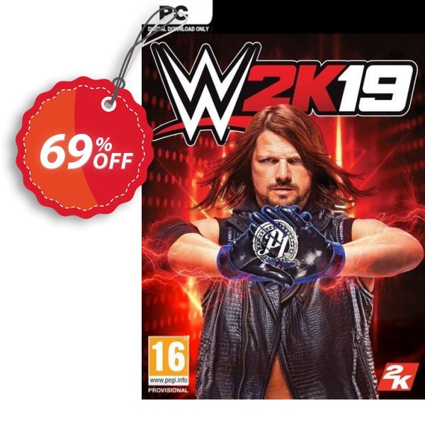 WWE 2K19 PC, EU  Coupon, discount WWE 2K19 PC (EU) Deal. Promotion: WWE 2K19 PC (EU) Exclusive Easter Sale offer 