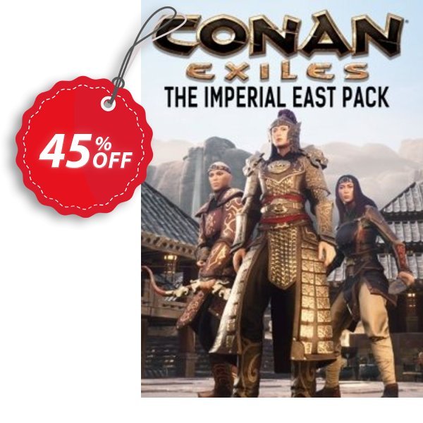 Conan Exiles - The Imperial East Pack DLC Coupon, discount Conan Exiles - The Imperial East Pack DLC Deal. Promotion: Conan Exiles - The Imperial East Pack DLC Exclusive Easter Sale offer 