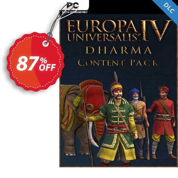 Europa Universalis IV 4 Dharma Content Pack PC Coupon, discount Europa Universalis IV 4 Dharma Content Pack PC Deal. Promotion: Europa Universalis IV 4 Dharma Content Pack PC Exclusive Easter Sale offer 