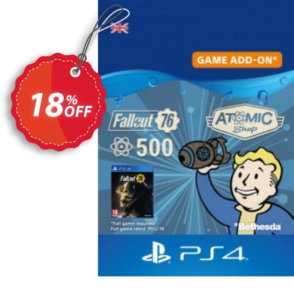 Fallout 76 - 500 Atoms PS4 Coupon, discount Fallout 76 - 500 Atoms PS4 Deal. Promotion: Fallout 76 - 500 Atoms PS4 Exclusive Easter Sale offer 