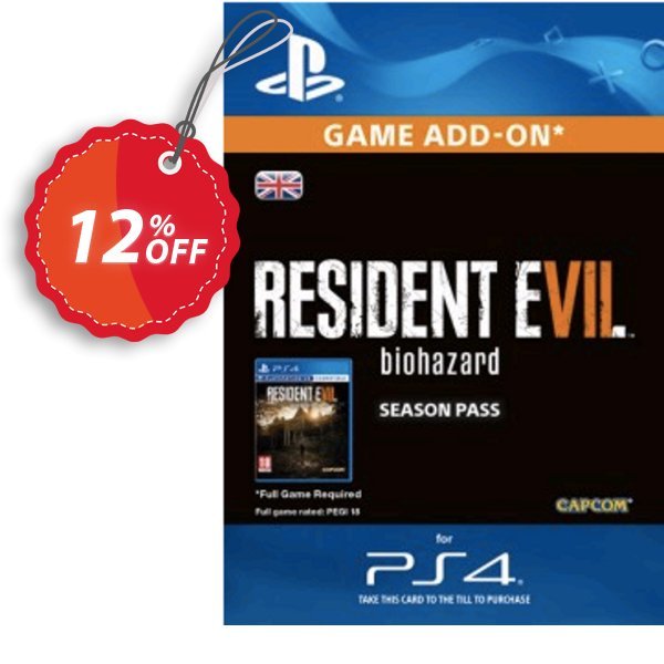 Resident Evil 7 - Biohazard Season Pass PS4 Coupon, discount Resident Evil 7 - Biohazard Season Pass PS4 Deal. Promotion: Resident Evil 7 - Biohazard Season Pass PS4 Exclusive Easter Sale offer 