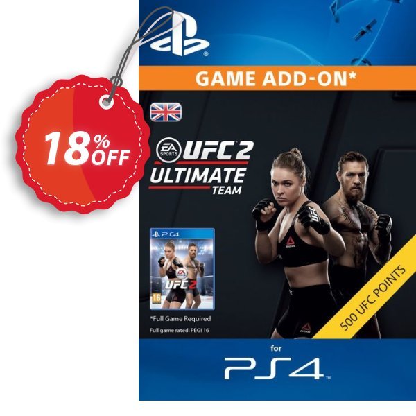 UFC 2 - 500 Points PS4 Coupon, discount UFC 2 - 500 Points PS4 Deal. Promotion: UFC 2 - 500 Points PS4 Exclusive Easter Sale offer 