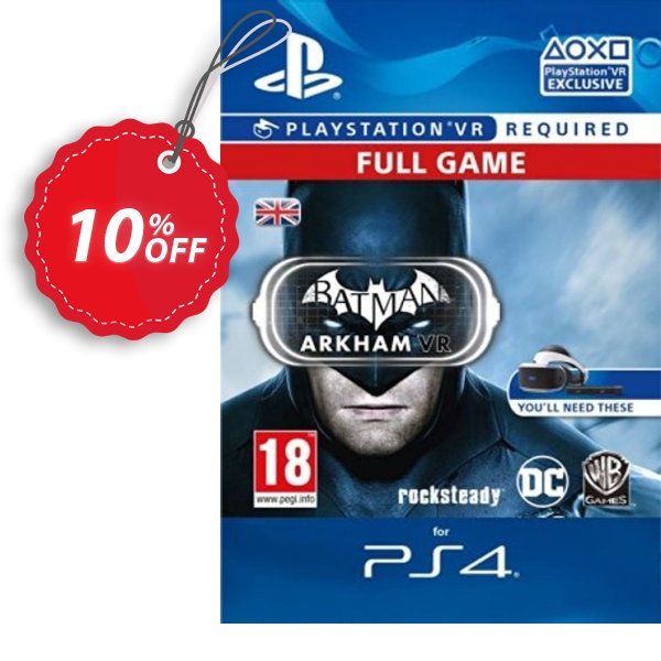 Batman Arkham VR Make4fun promotion codes
