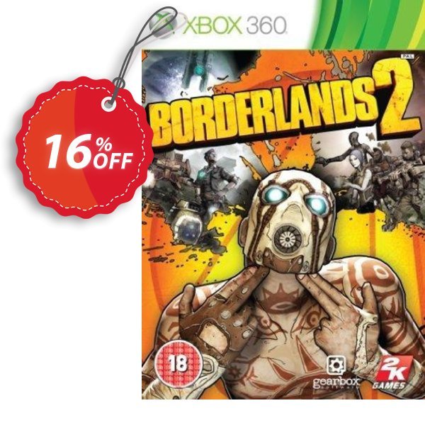 Borderlands 2 Xbox 360 - Digital Code Coupon, discount Borderlands 2 Xbox 360 - Digital Code Deal. Promotion: Borderlands 2 Xbox 360 - Digital Code Exclusive Easter Sale offer 