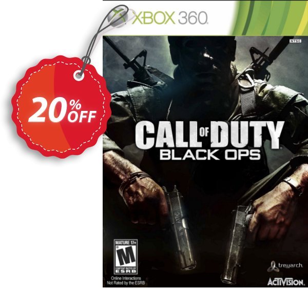 Call of Duty, COD Black Ops Xbox 360 Coupon, discount Call of Duty (COD) Black Ops Xbox 360 Deal. Promotion: Call of Duty (COD) Black Ops Xbox 360 Exclusive Easter Sale offer 