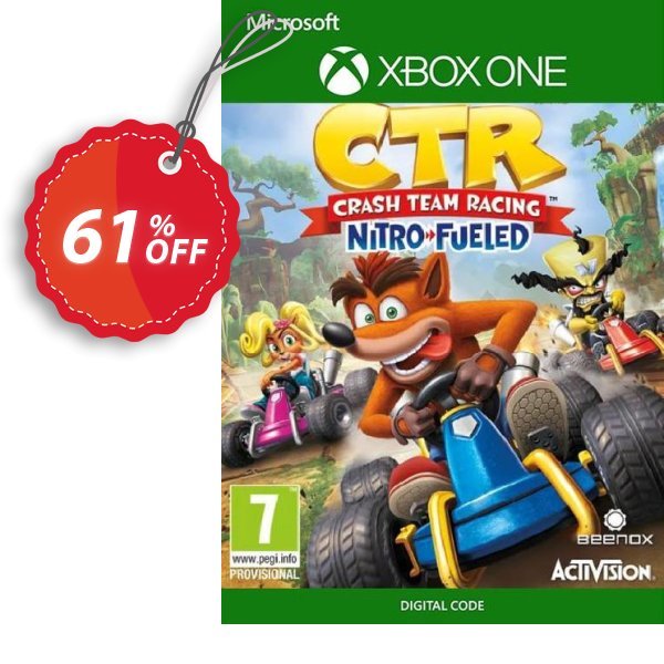 Crash Team Racing Nitro-Fueled Xbox one, UK  Coupon, discount Crash Team Racing Nitro-Fueled Xbox one (UK) Deal. Promotion: Crash Team Racing Nitro-Fueled Xbox one (UK) Exclusive Easter Sale offer 
